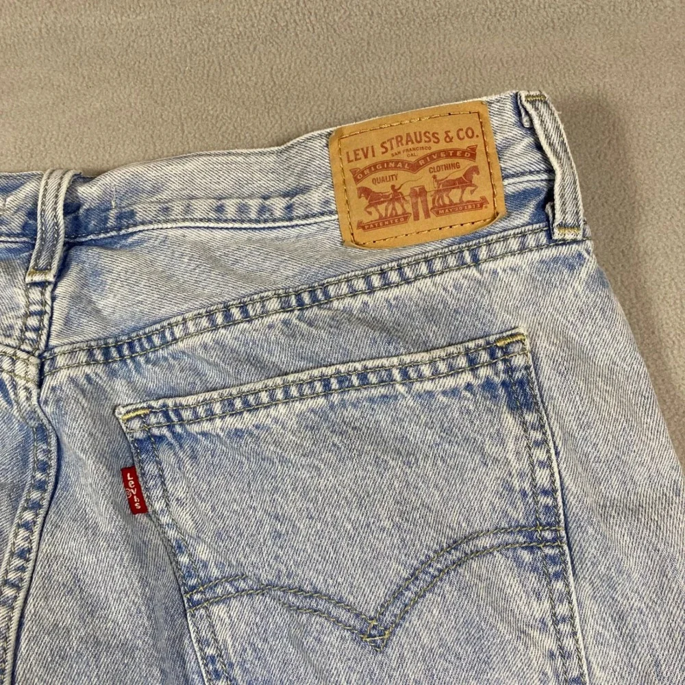 Levi's Jeans Mens 32 Light Blue Straight Low Pro Straight Light Wash